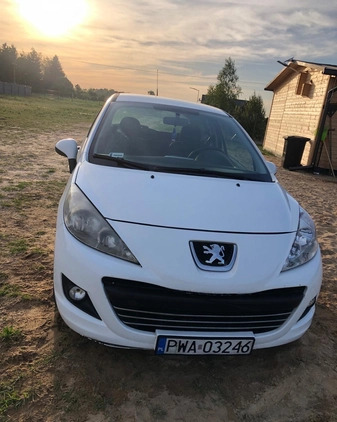 Peugeot 207 cena 7900 przebieg: 197800, rok produkcji 2012 z Wągrowiec małe 92